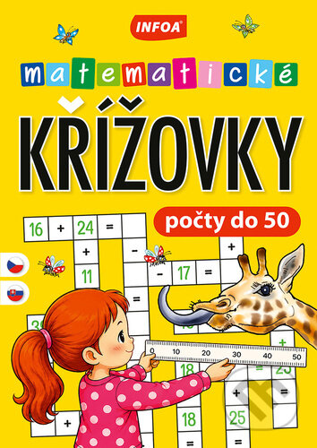 Kniha: Matematické křížovky počty do 50 (autorov Kolektív). INFOA, 2026 Kniha: Matematické křížovky počty do 50 (autorov Kolektív). INFOA, 2026