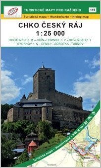 Kniha: CHKO Český ráj 1:25 000 / 119 Turistické mapy pro každého (Geodezie On Line). Geodezie On Line, 2026 Kniha: CHKO Český ráj 1:25 000 / 119 Turistické mapy pro každého (Geodezie On Line). Geodezie On Line, 2026