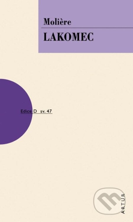 Kniha: Lakomec (Moliere). Artur, 2026 Kniha: Lakomec (Moliere). Artur, 2026