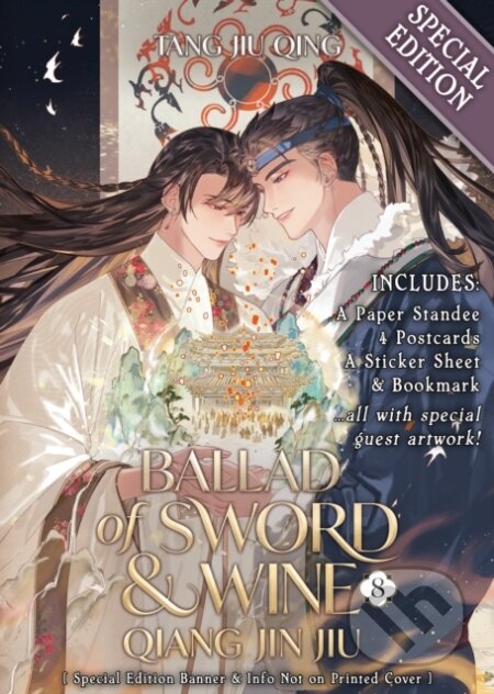 Kniha: Ballad of Sword and Wine: Qiang Jin Jiu (Novel) Vol. 8 (Special Edition) (Tang Jiu Qing). Seven Seas, 2026 Kniha: Ballad of Sword and Wine: Qiang Jin Jiu (Novel) Vol. 8 (Special Edition) (Tang Jiu Qing). Seven Seas, 2026