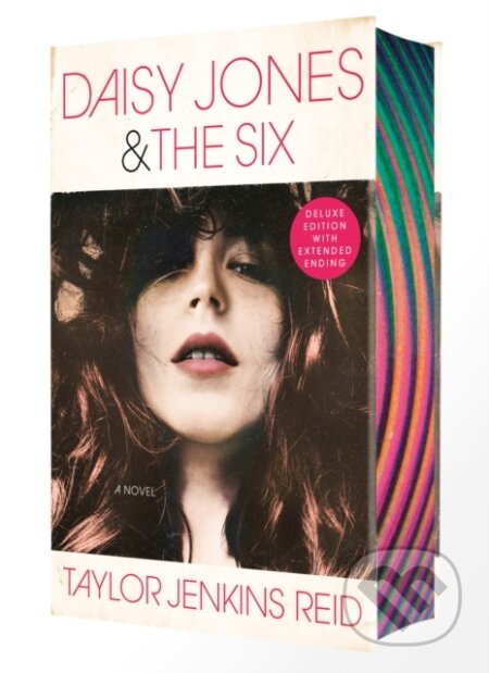 Kniha: Daisy Jones & The Six (Taylor Jenkins Reid). Random House, 2026 Kniha: Daisy Jones & The Six (Taylor Jenkins Reid). Random House, 2026