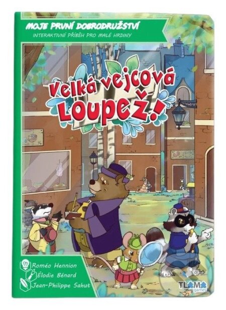 Kniha: Velká vejcová loupež! (Tlama games). Tlama games, 2026 Kniha: Velká vejcová loupež! (Tlama games). Tlama games, 2026