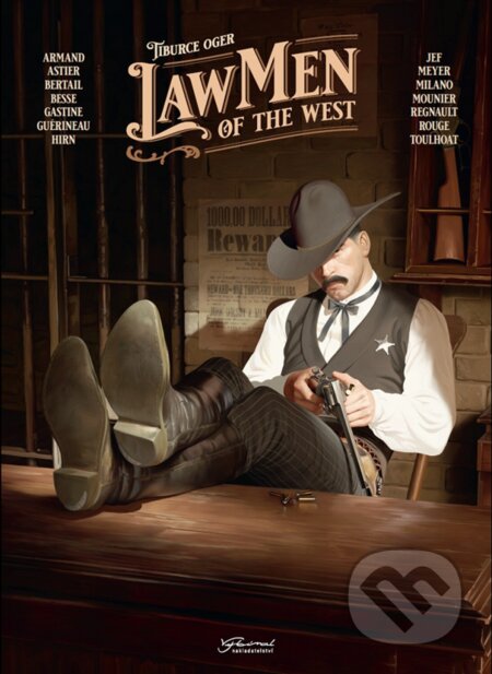 Kniha: LawMen of the West (Tiburce Oger). Nakladatelství Josef Vybíral, 2026 Kniha: LawMen of the West (Tiburce Oger). Nakladatelství Josef Vybíral, 2026