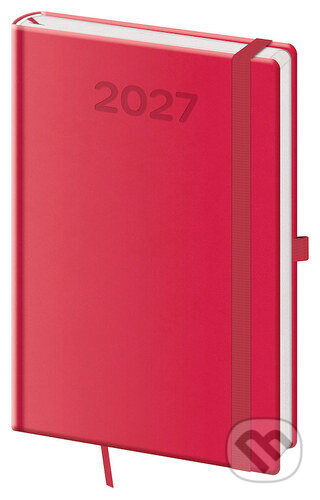 Týdenní diář 2027 A5 Print Pop malinový (Helma). Helma, 2026 Týdenní diář 2027 A5 Print Pop malinový (Helma). Helma, 2026