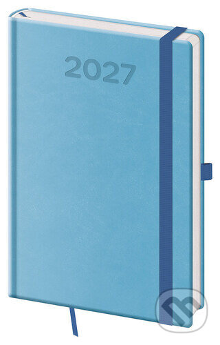 Týdenní diář 2027 A5 Print Pop světle modrý (Helma). Helma, 2026 Týdenní diář 2027 A5 Print Pop světle modrý (Helma). Helma, 2026