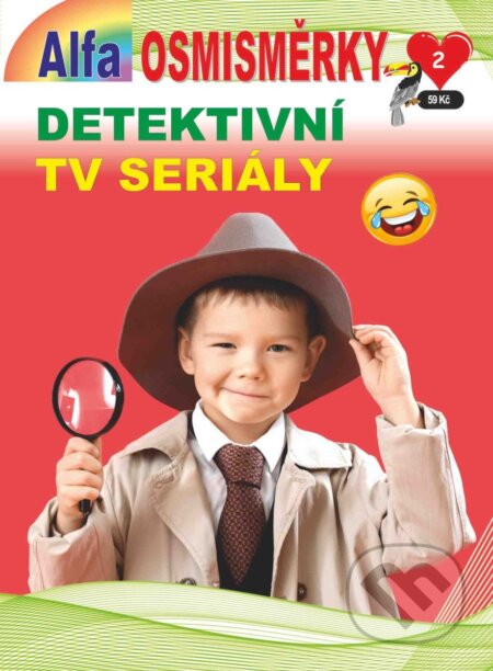 Kniha: Osmisměrky 2/2026 - Detektivní TV seriály (Alfasoft). Alfasoft, 2026 Kniha: Osmisměrky 2/2026 - Detektivní TV seriály (Alfasoft). Alfasoft, 2026