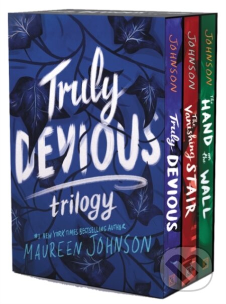 Kniha: Truly Devious 3-Book Box Set (Maureen Johnson). HarperCollins, 2020 Kniha: Truly Devious 3-Book Box Set (Maureen Johnson). HarperCollins, 2020