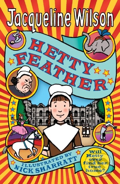 Kniha: Hetty Feather (Jacqueline Wilson). Yearling, 2010 Kniha: Hetty Feather (Jacqueline Wilson). Yearling, 2010