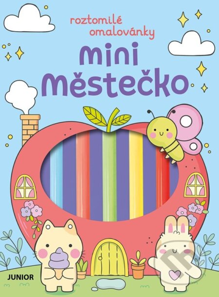Kniha: Mini městečko (Roztomilé omalovánky) (Angelina De Sol). Junior CZ, 2026 Kniha: Mini městečko (Roztomilé omalovánky) (Angelina De Sol). Junior CZ, 2026