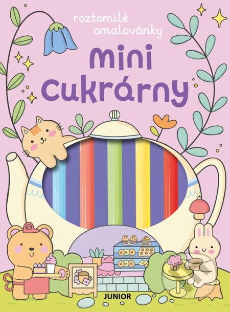 Kniha: Mini cukrárny (Roztomilé omalovánky) (Angelina De Sol). Junior CZ, 2026 Kniha: Mini cukrárny (Roztomilé omalovánky) (Angelina De Sol). Junior CZ, 2026