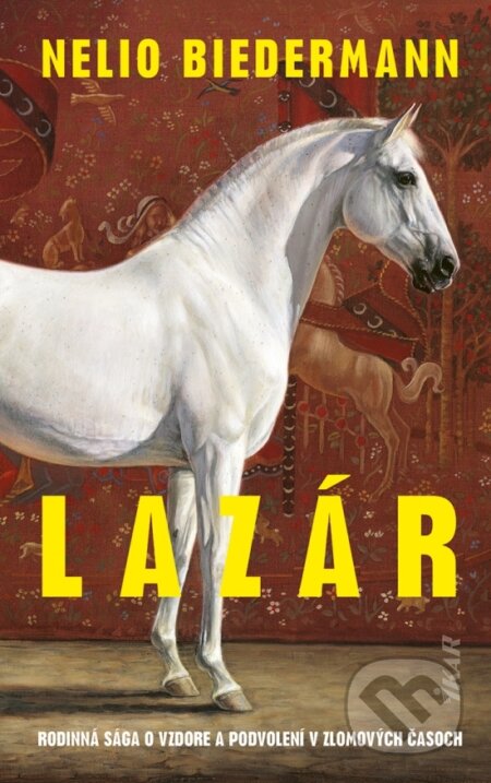Kniha: Lazár (Nelio Biedermann). Ikar, 2026 Kniha: Lazár (Nelio Biedermann). Ikar, 2026