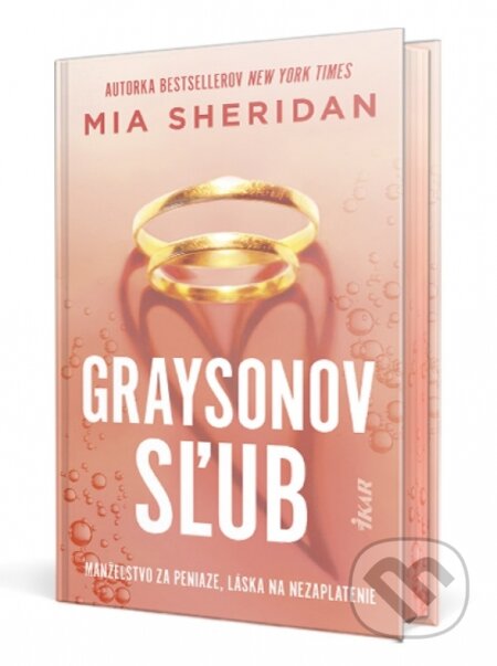 Kniha: Graysonov sľub (Mia Sheridan). Ikar, 2026 Kniha: Graysonov sľub (Mia Sheridan). Ikar, 2026