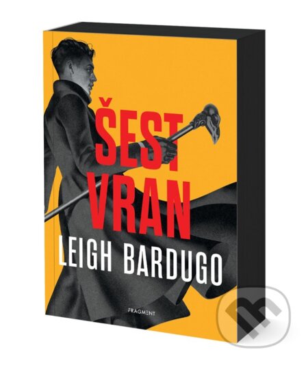 Kniha: Šest vran (Leigh Bardugo). Nakladatelství Fragment, 2026 Kniha: Šest vran (Leigh Bardugo). Nakladatelství Fragment, 2026
