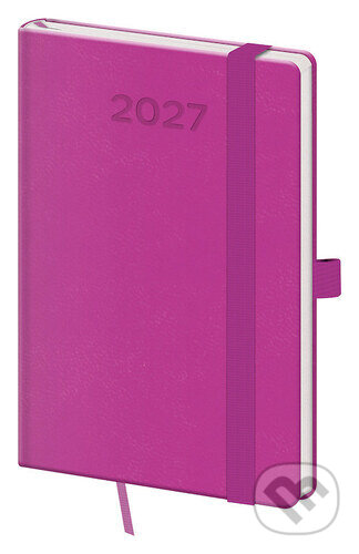 Kapesní diář 2027 A6 Print Pop fialový (Helma). Helma, 2026 Kapesní diář 2027 A6 Print Pop fialový (Helma). Helma, 2026