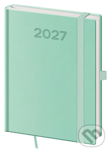 Týdenní diář 2027 B6 Print Pop světle zelený (Helma). Helma, 2026 Týdenní diář 2027 B6 Print Pop světle zelený (Helma). Helma, 2026