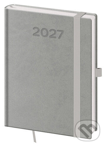 Týdenní diář 2027 B6 Print Pop šedý (Helma). Helma, 2026 Týdenní diář 2027 B6 Print Pop šedý (Helma). Helma, 2026
