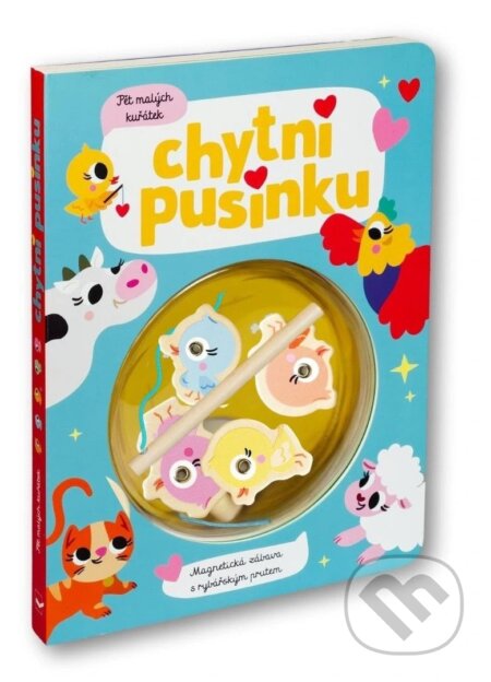Kniha: Chytni pusinku! - Pět malých kuřátek (Svojtka&Co.). Svojtka&Co., 2026 Kniha: Chytni pusinku! - Pět malých kuřátek (Svojtka&Co.). Svojtka&Co., 2026