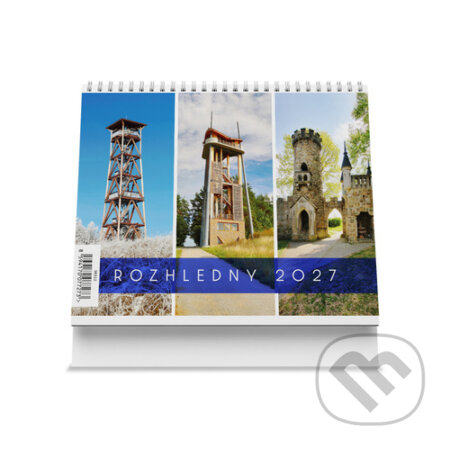 Rozhledny 2027 - Stolní kalendář (VIKPAP). VIKPAP, 2026 Rozhledny 2027 - Stolní kalendář (VIKPAP). VIKPAP, 2026