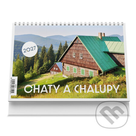 Chaty a chalupy 2027 - stolní kalendář (VIKPAP). VIKPAP, 2026 Chaty a chalupy 2027 - stolní kalendář (VIKPAP). VIKPAP, 2026