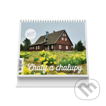 Chaty a chalupy 2027 - stolní kalendář (VIKPAP). VIKPAP, 2026 Chaty a chalupy 2027 - stolní kalendář (VIKPAP). VIKPAP, 2026