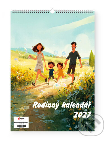 Rodinný kalendář 2027 - nástěnný kalendář (VIKPAP). VIKPAP, 2026 Rodinný kalendář 2027 - nástěnný kalendář (VIKPAP). VIKPAP, 2026