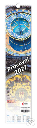 Pracovní 2027 - nástěnný kalendář, kravata (VIKPAP). VIKPAP, 2026 Pracovní 2027 - nástěnný kalendář, kravata (VIKPAP). VIKPAP, 2026