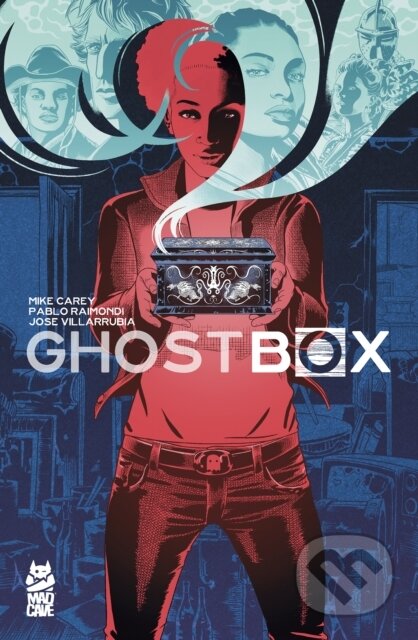 Kniha: GHOSTBOX (Mike Carey). Papercutz, 2026 Kniha: GHOSTBOX (Mike Carey). Papercutz, 2026