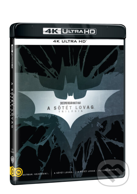 Film: A Sötét Lovag trilógia BD (UHD) (HU) (Christopher Nolan) (UltraHDBlu-ray). Magicbox, 2026 Film: A Sötét Lovag trilógia BD (UHD) (HU) (Christopher Nolan) (UltraHDBlu-ray). Magicbox, 2026