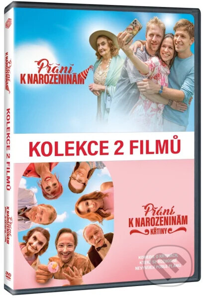 Film: Přání k narozeninám 1.-2. Kolekce (Marta Ferencová) (DVD). Magicbox, 2026 Film: Přání k narozeninám 1.-2. Kolekce (Marta Ferencová) (DVD). Magicbox, 2026