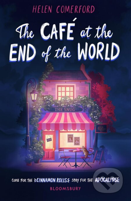 Kniha: The Cafe at the End of the World (Helen Comerford). Bloomsbury, 2026 Kniha: The Cafe at the End of the World (Helen Comerford). Bloomsbury, 2026
