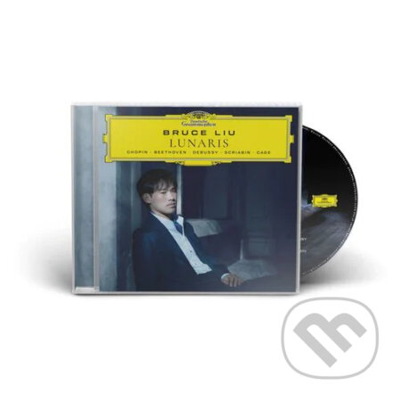 Hudobné CD: Bruce Liu: Lunaris (Universal Music). Universal Music, 2026 Hudobné CD: Bruce Liu: Lunaris (Universal Music). Universal Music, 2026