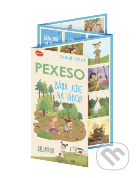 Společenská hra: Pexeso Bára jede na tábor (Alena Viltová). Ella & Max, 2026 Společenská hra: Pexeso Bára jede na tábor (Alena Viltová). Ella & Max, 2026