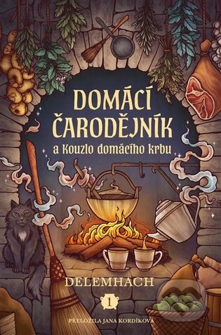 Kniha: Domácí čarodějník (Delemhach). Red, 2026 Kniha: Domácí čarodějník (Delemhach). Red, 2026