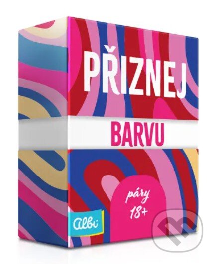 Společenská hra: Přiznej barvu - Páry 18+ (Albi). Albi, 2026 Společenská hra: Přiznej barvu - Páry 18+ (Albi). Albi, 2026