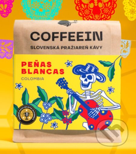 Kávy a čaje: Colombia Peñas Blancas (COFFEEIN). COFFEEIN Kávy a čaje: Colombia Peñas Blancas (COFFEEIN). COFFEEIN