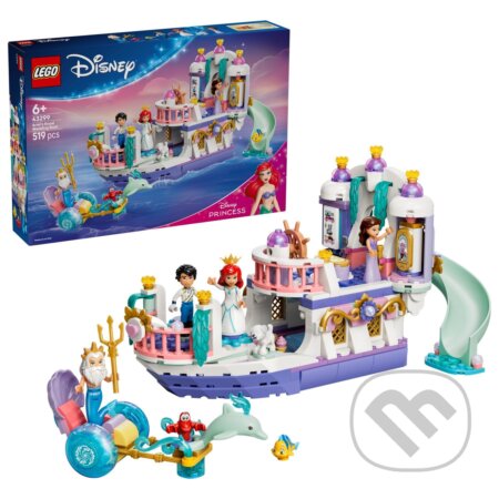 Spoločenská hra: LEGO® Disney™ 43299 Arielina kráľovská svadobná loď (LEGO). LEGO Spoločenská hra: LEGO® Disney™ 43299 Arielina kráľovská svadobná loď (LEGO). LEGO
