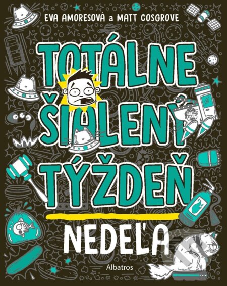 Kniha: Totálne šialený týždeň: Nedeľa (Matt Cosgrove). Albatros SK, 2026 Kniha: Totálne šialený týždeň: Nedeľa (Matt Cosgrove). Albatros SK, 2026