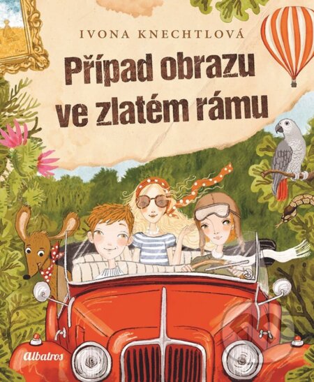 Kniha: Případ obrazu ve zlatém rámu (Ivona Knechtlová). Albatros CZ, 2026 Kniha: Případ obrazu ve zlatém rámu (Ivona Knechtlová). Albatros CZ, 2026
