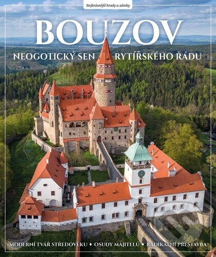 Kniha: Bouzov (Michaela Hojdysz). Extra Publishing, 2026 Kniha: Bouzov (Michaela Hojdysz). Extra Publishing, 2026