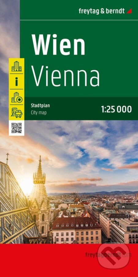 Vídeň 1:25 000 / mapa města (freytag&berndt). freytag&berndt, 2026 Vídeň 1:25 000 / mapa města (freytag&berndt). freytag&berndt, 2026