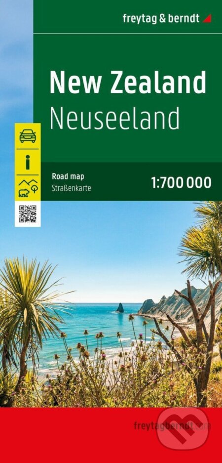 Nový Zéland 1: 700 000 (freytag&berndt). freytag&berndt, 2026 Nový Zéland 1: 700 000 (freytag&berndt). freytag&berndt, 2026