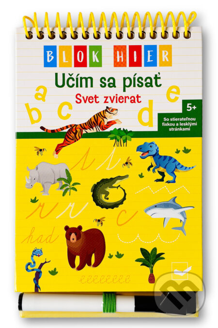 Kniha: Blok hier: Učím sa písať - Svet zvierat (Svojtka&Co.). Svojtka&Co., 2026 Kniha: Blok hier: Učím sa písať - Svet zvierat (Svojtka&Co.). Svojtka&Co., 2026