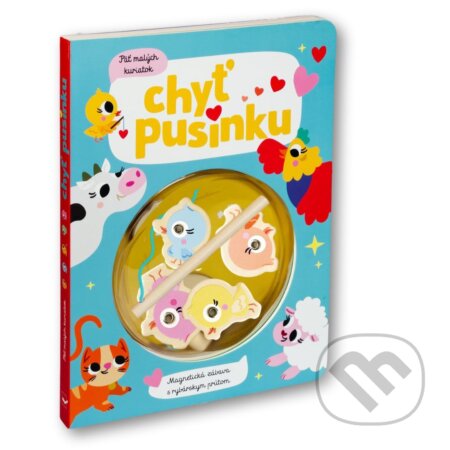 Kniha: Chyť pusinku!: Päť malých kuriatok (Svojtka&Co.). Svojtka&Co., 2026 Kniha: Chyť pusinku!: Päť malých kuriatok (Svojtka&Co.). Svojtka&Co., 2026
