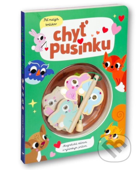 Kniha: Chyť pusinku!: Päť malých králikov (Svojtka&Co.). Svojtka&Co., 2026 Kniha: Chyť pusinku!: Päť malých králikov (Svojtka&Co.). Svojtka&Co., 2026