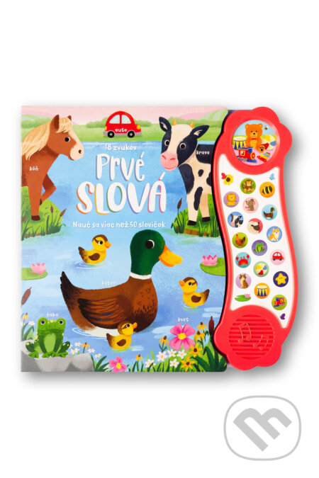 Kniha: Prvé slová (18 zvukov) (Svojtka&Co.). Svojtka&Co., 2026 Kniha: Prvé slová (18 zvukov) (Svojtka&Co.). Svojtka&Co., 2026