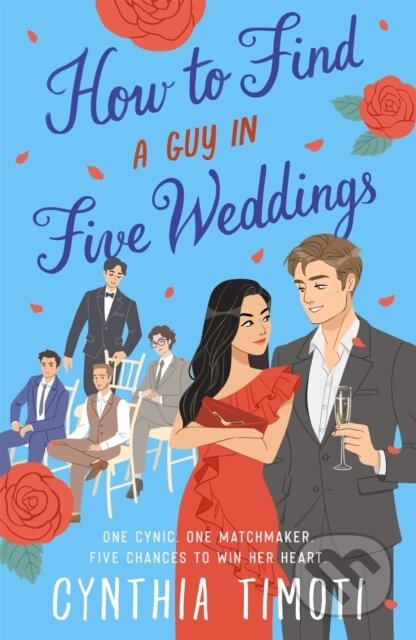 Kniha: How to Find a Guy in Five Weddings (Cynthia Timoti). Tor Publishing Group, 2026 Kniha: How to Find a Guy in Five Weddings (Cynthia Timoti). Tor Publishing Group, 2026