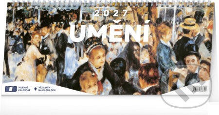 NOTIQUE Stolní kalendář Umění 2027 (Notique). Notique, 2026 NOTIQUE Stolní kalendář Umění 2027 (Notique). Notique, 2026