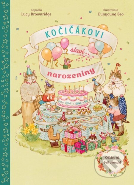 Kniha: Kočičákovi slaví narozeniny (Lucy Brownridge). Drobek, 2026 Kniha: Kočičákovi slaví narozeniny (Lucy Brownridge). Drobek, 2026