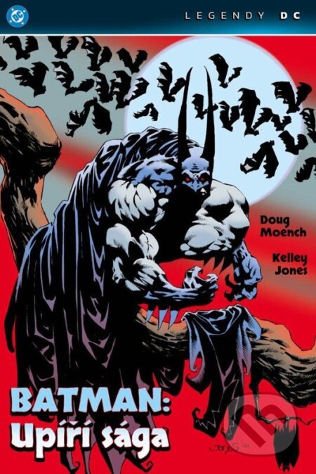 Kniha: Batman: Upíří sága (Legendy DC) (Doug Moench a Kelley Jones). Crew, 2026 Kniha: Batman: Upíří sága (Legendy DC) (Doug Moench a Kelley Jones). Crew, 2026