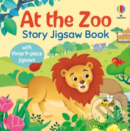 Kniha: At the Zoo Story Jigsaw Book (Sam Taplin). Usborne, 2026 Kniha: At the Zoo Story Jigsaw Book (Sam Taplin). Usborne, 2026
